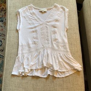 LOFT blouse // XSP // white